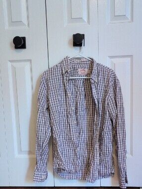 Brooks Brothers Blue and Red Plaid Dress Shirt